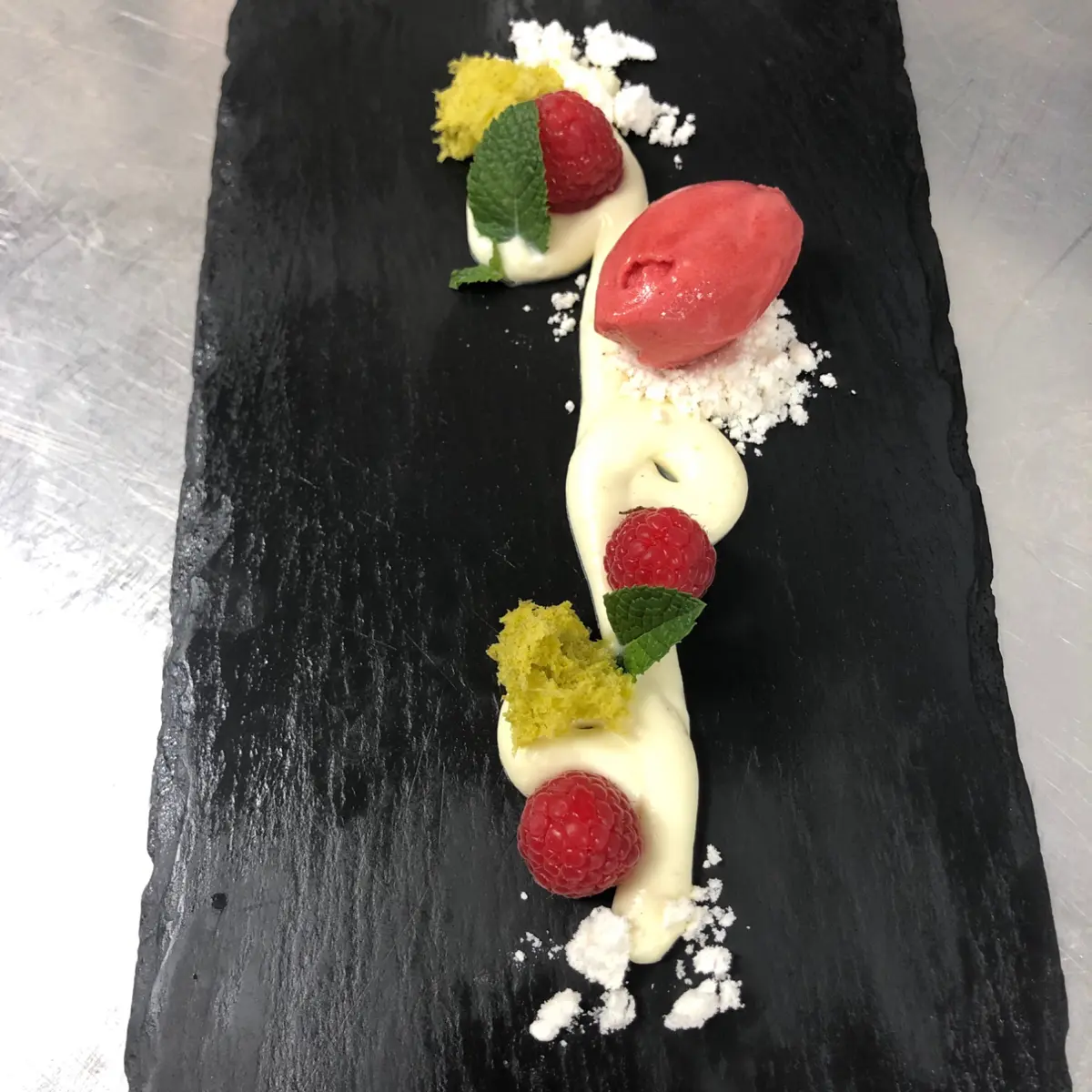 creation thumb for White Chocolate - Rosewater | Raspberry | Pistachio