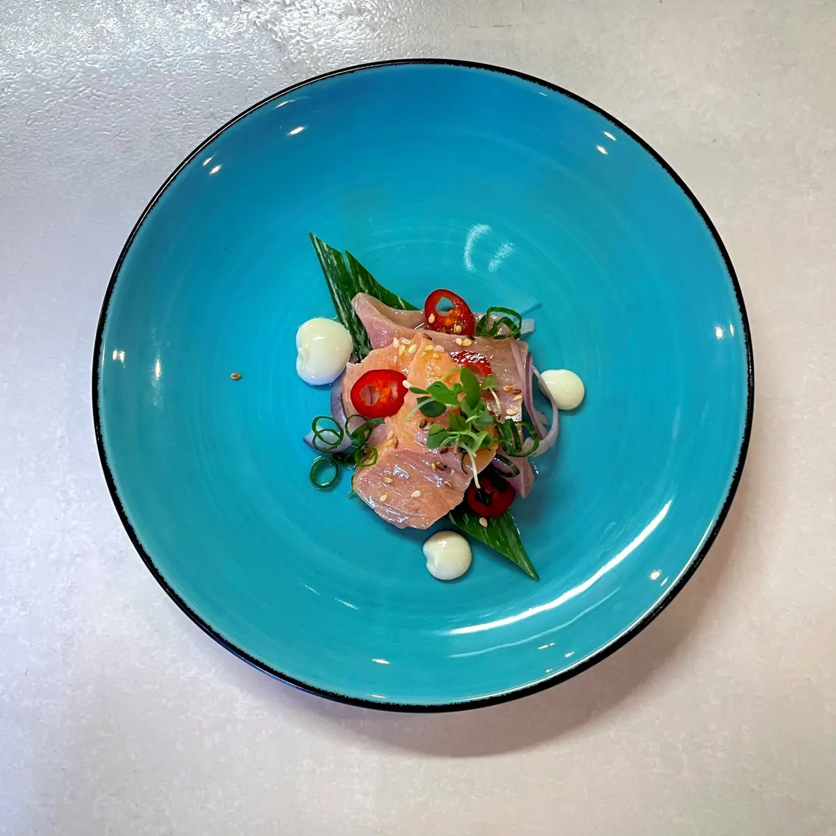 creation thumb for Ceviche with Salmon and Tuna