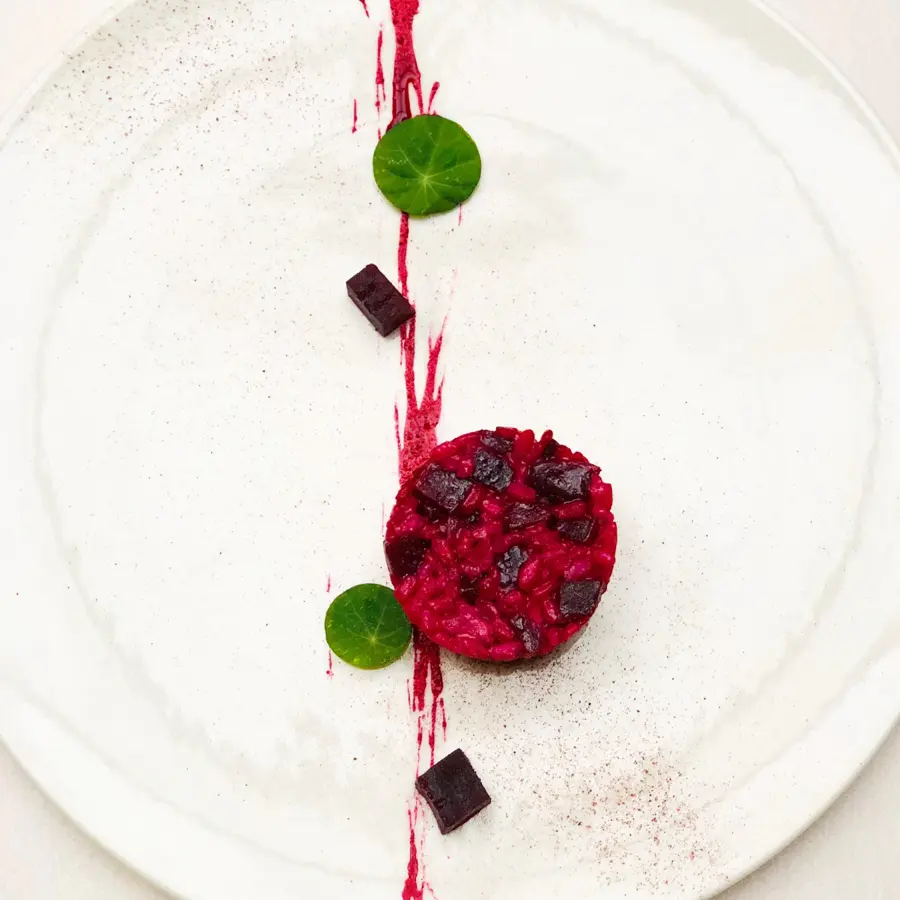 creation thumb for beetroot risotto
