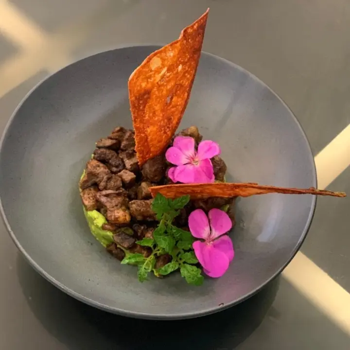 creation thumb for El chicharrón de Rib eye