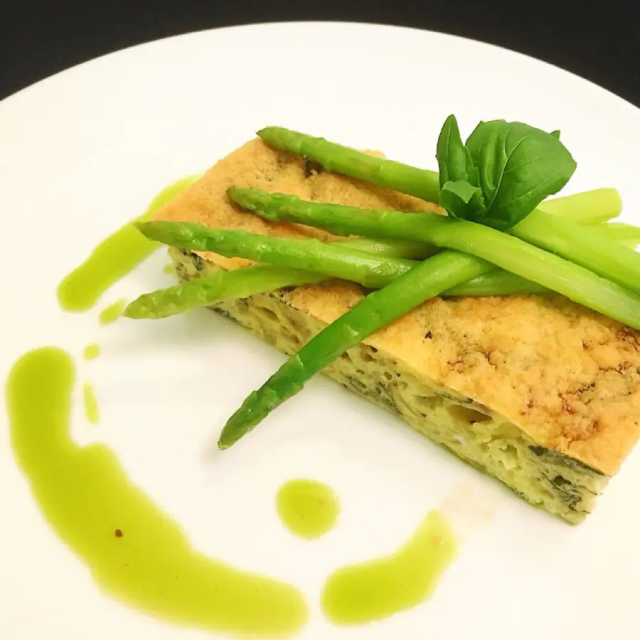 creation thumb for Eggs and Asparagus for breakfast