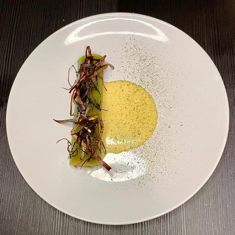 creation thumb for Leek vinaigrette gourmet version