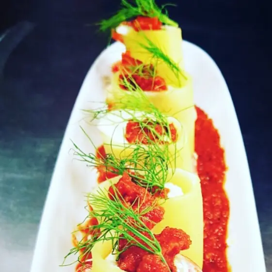 creation thumb for Paccheri ripieni di ricotta e gamberi 🍤