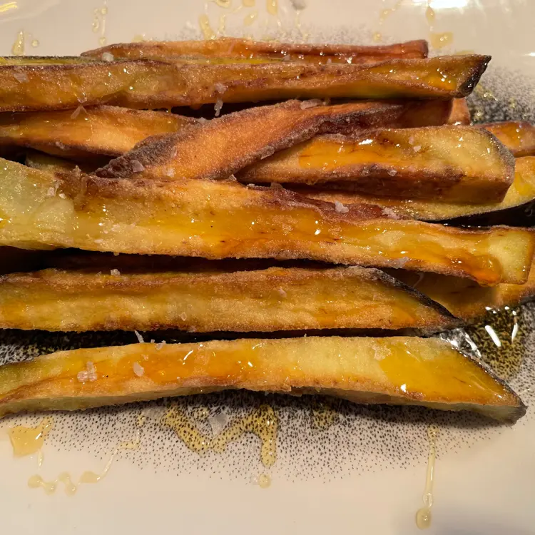 creation thumb for Aubergine • Corn Flour • Honey