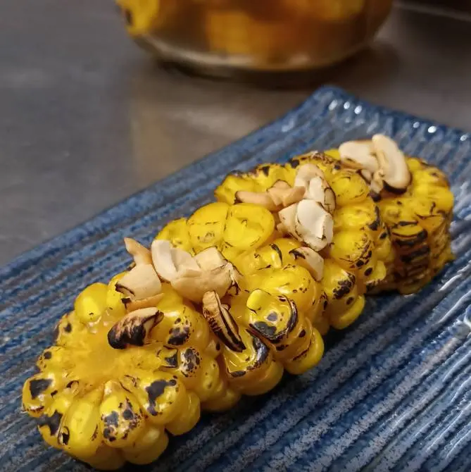 creation thumb for Curry-pickled corncob slices