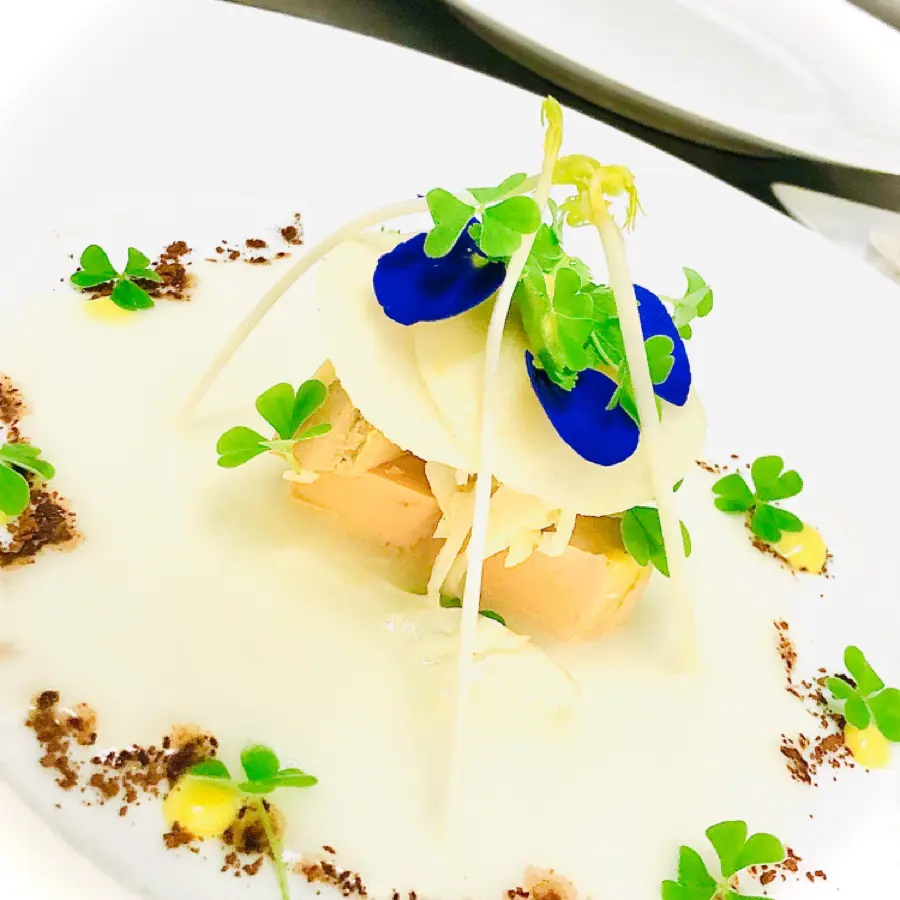 creation thumb for Foie gras / geräucherter Aal