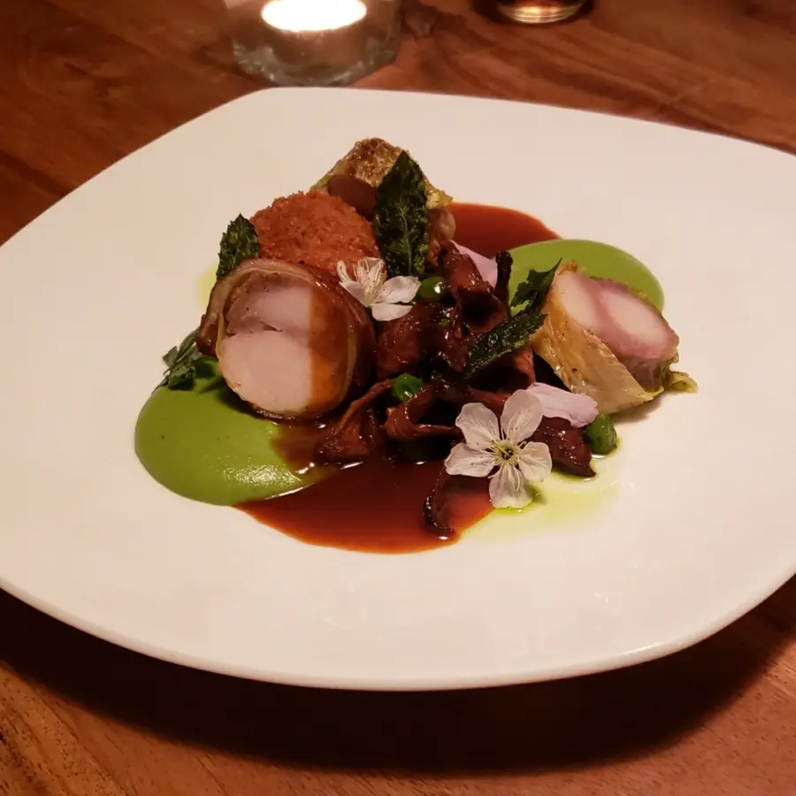 creation thumb for Rabbit dinner.(2 plates)