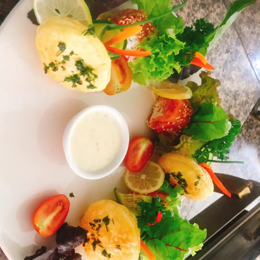 creation thumb for Salmon terrine salad