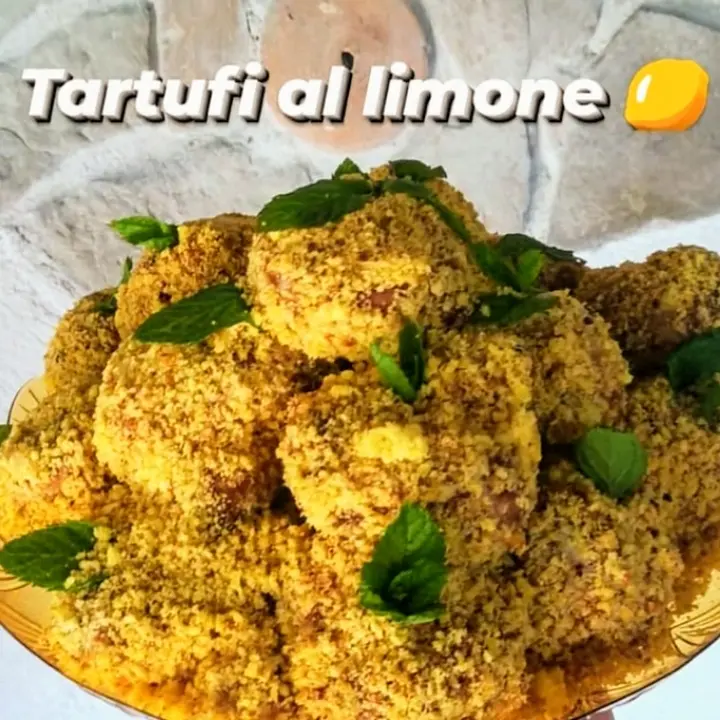 creation thumb for Tartufi al limone 🍋