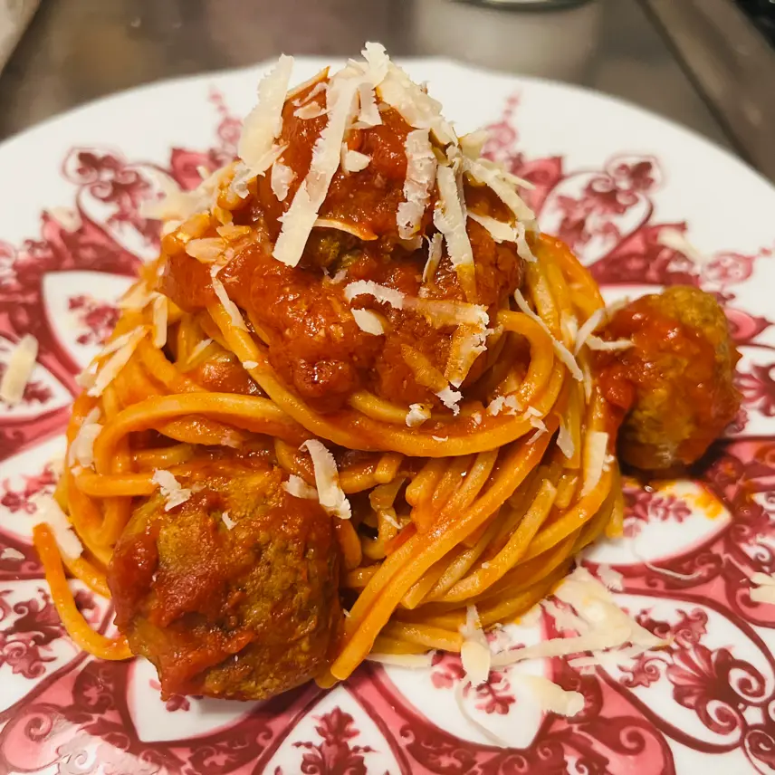 creation thumb for Meatballs spaghetti