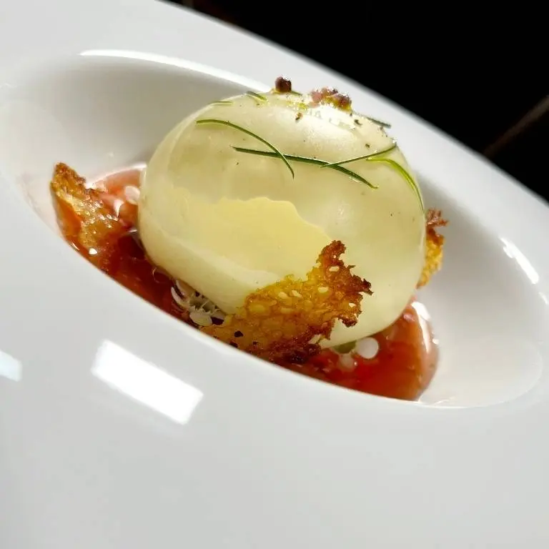 creation thumb for Triple Brie Cheesecake "Burrata"
