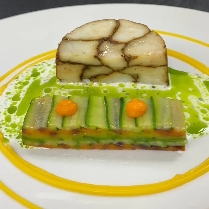 creation thumb for Heirloom vegetable terrine