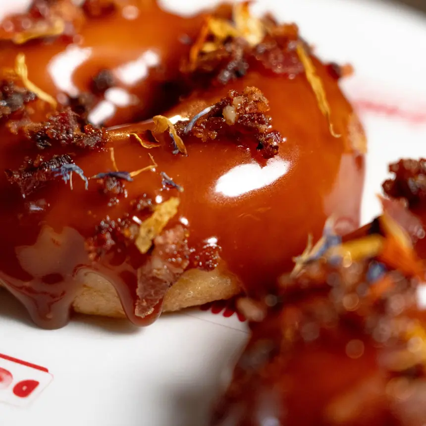 creation thumb for Bacon and Salted Caramel Donuts