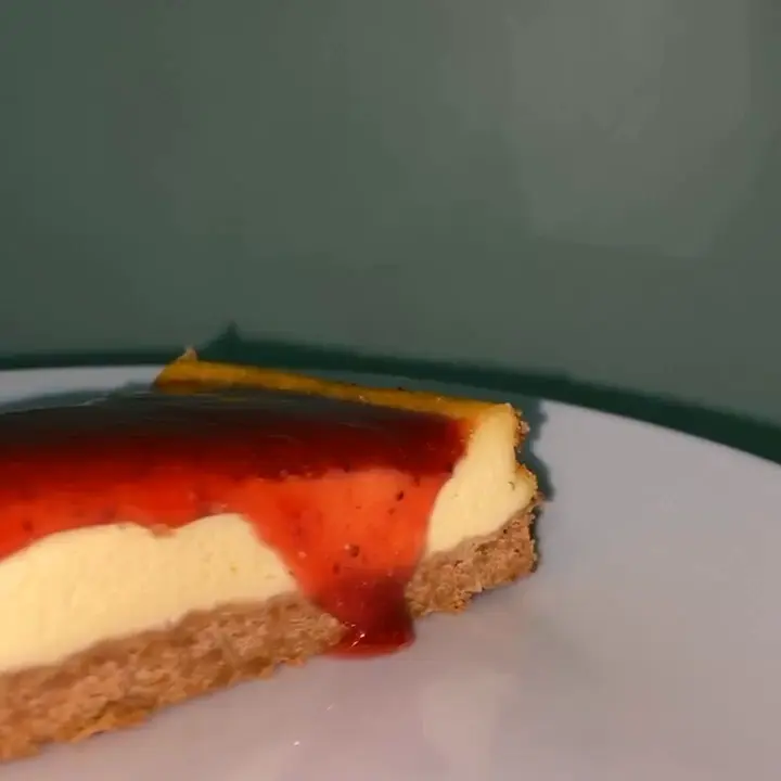 creation thumb for New York cheese cake with strawberries