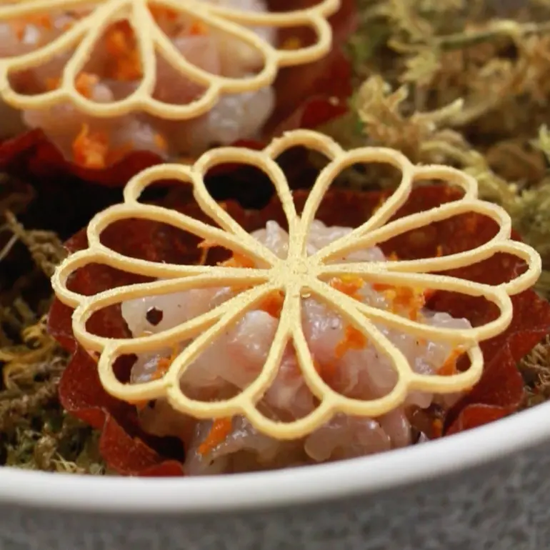 creation thumb for Citrus amuse-bouche with Sea Bream tartare