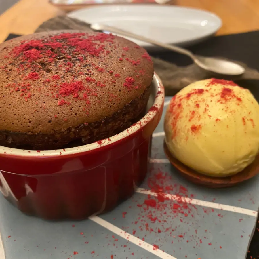 creation thumb for Chocolate souffle ...