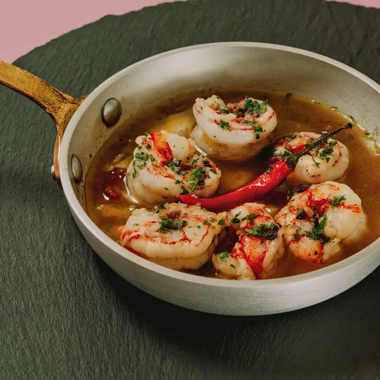 creation thumb for Garlic Prawns