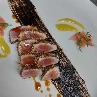 creation thumb for Red tuna tataki