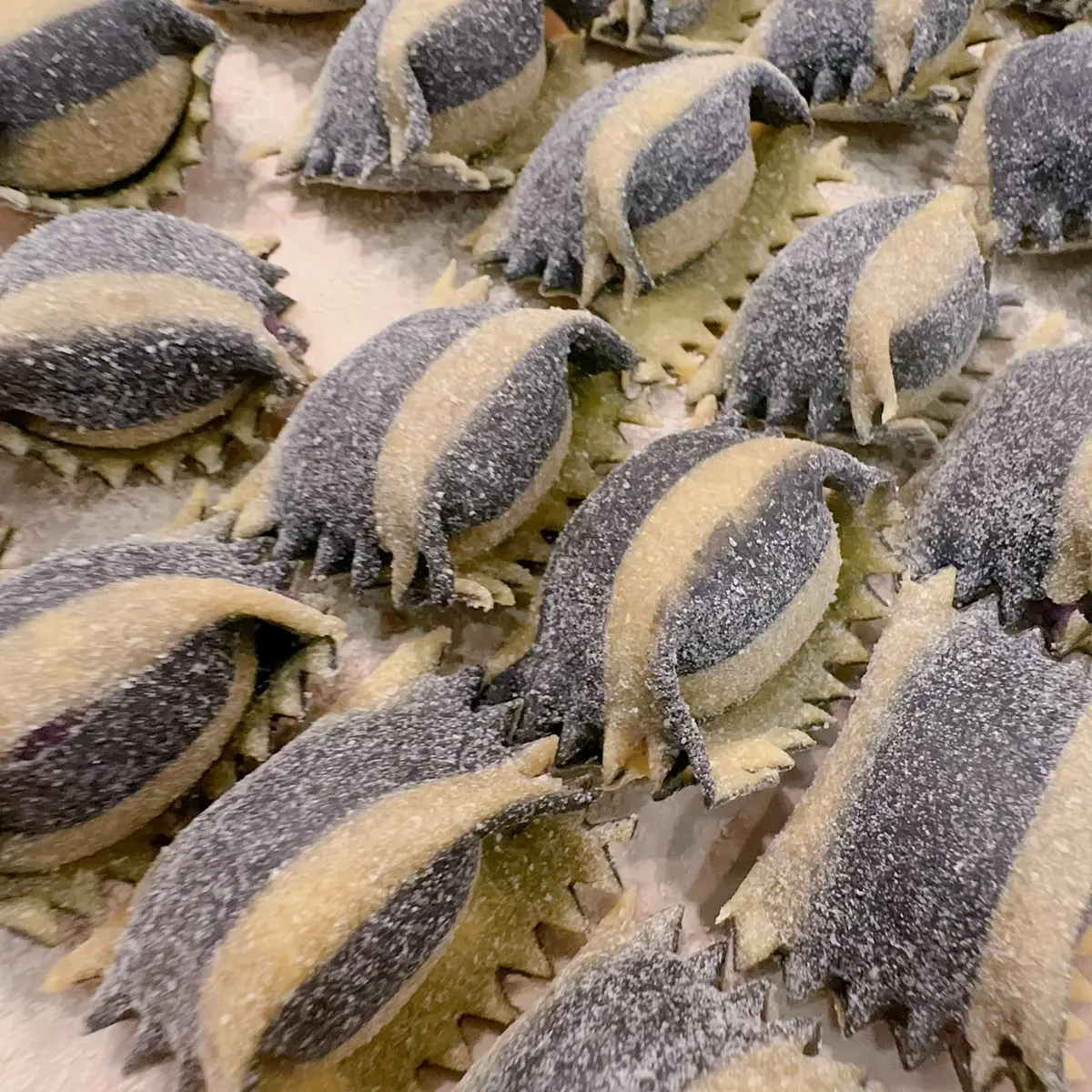 creation thumb for Saffron & Black Pasta