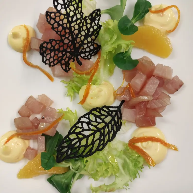 creation thumb for Geräucherter Schwertfisch mit Zitrusmayonnaise