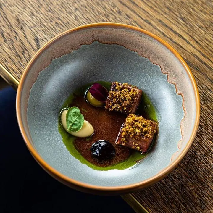 creation thumb for Lamb | Pistachio | Blueberry | Wild Garlic