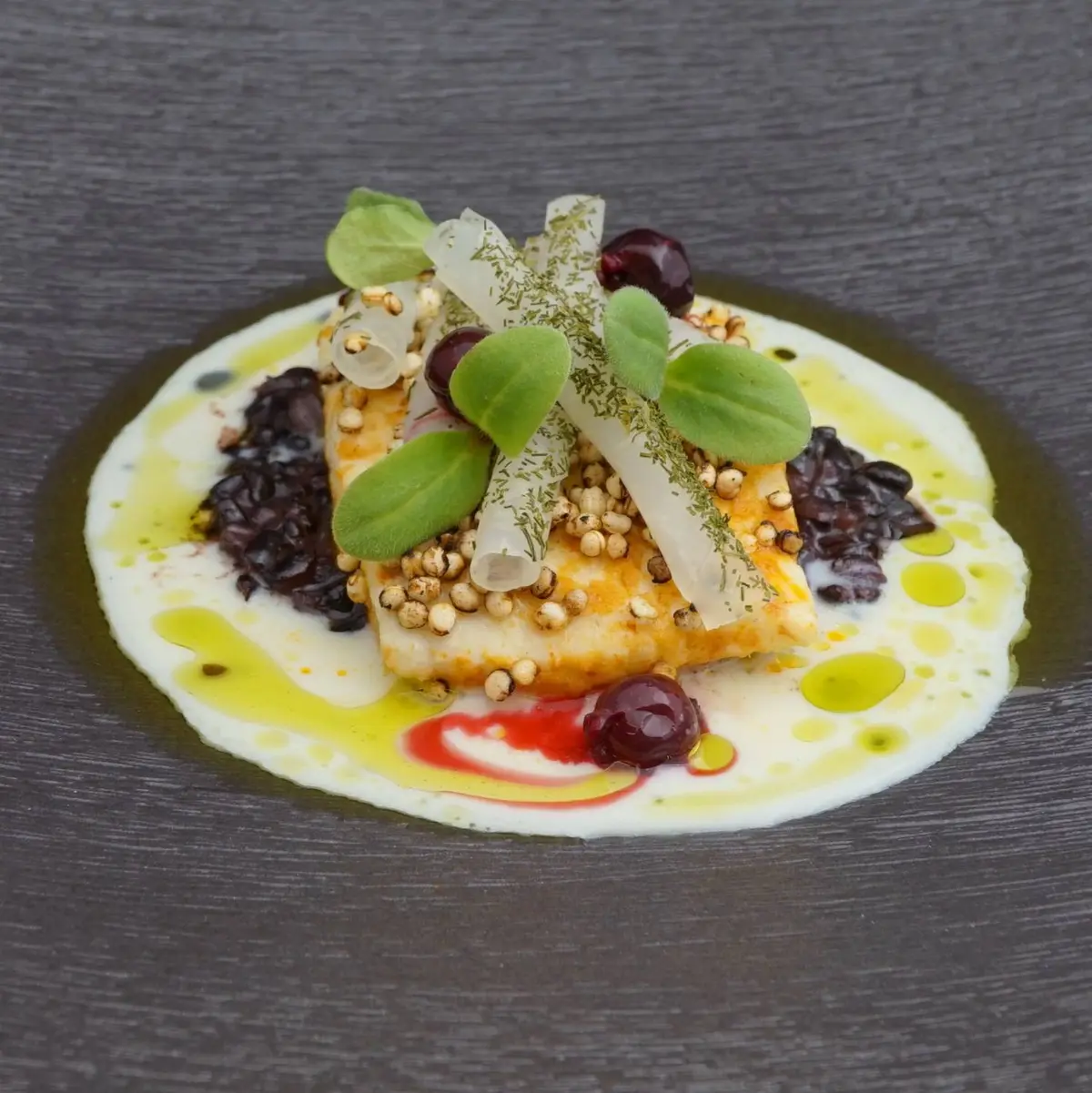 creation thumb for Turbot with smoked buttermilk