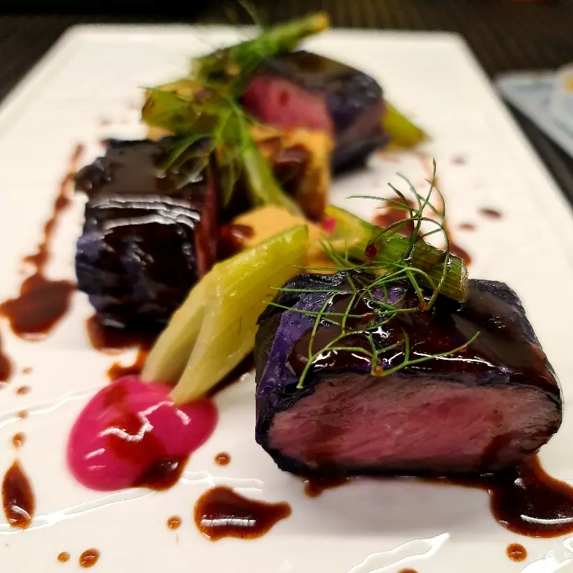 creation thumb for Tournedos di Varzese wrapped in cabbage "ACÀ,budino