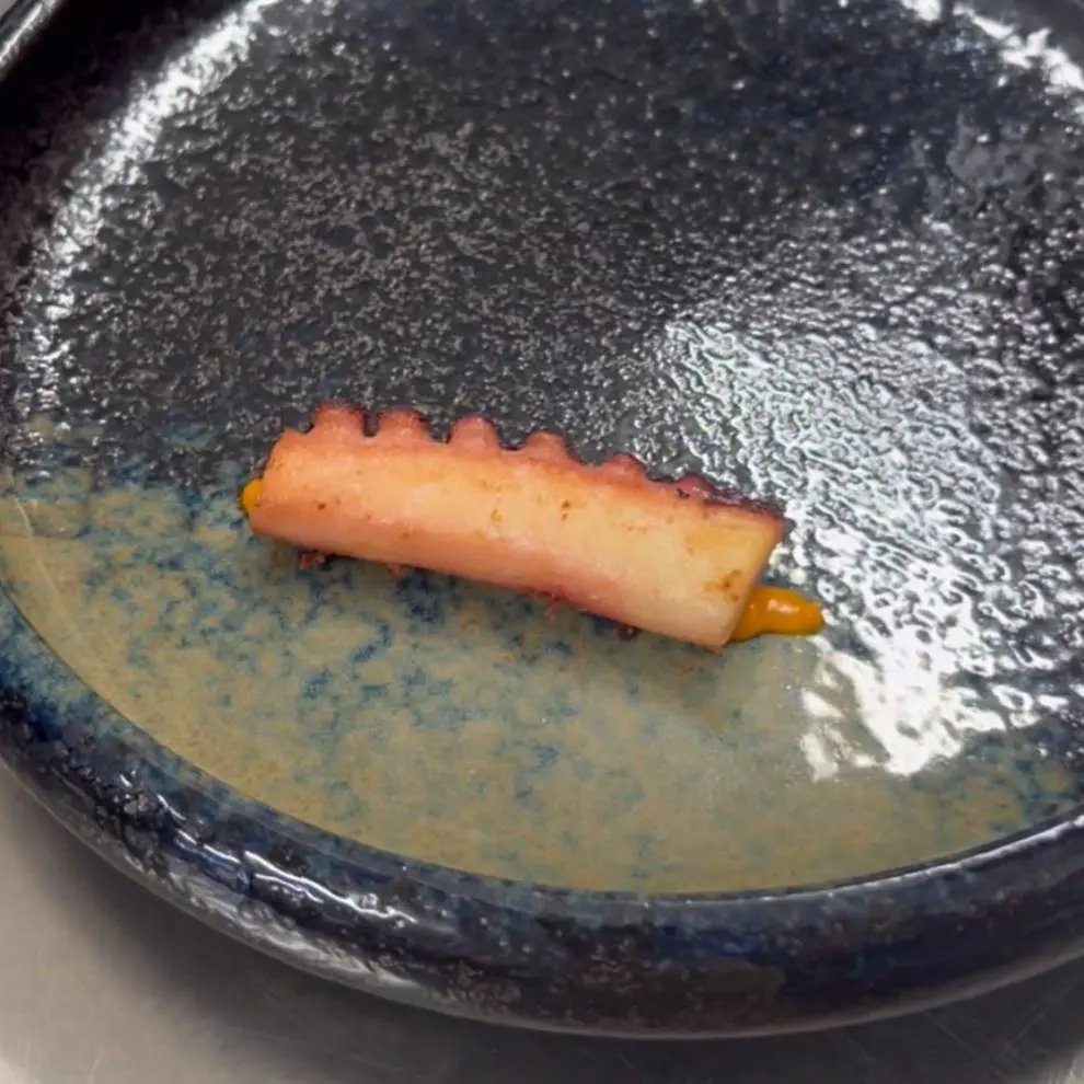 creation thumb for Steamed and fried octopus