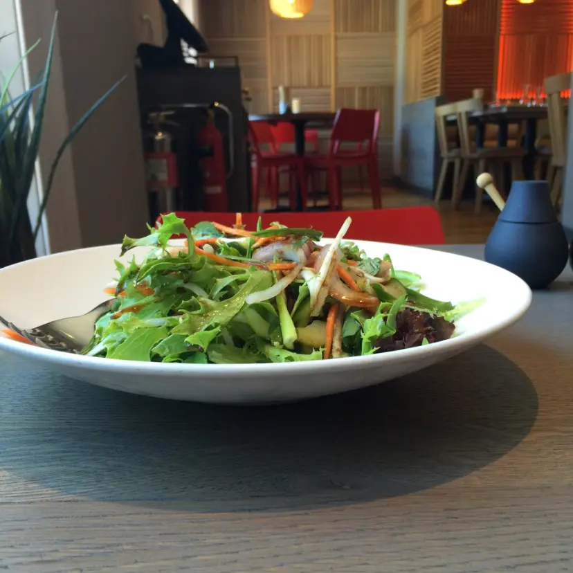 creation thumb for Oriental salad with honey sauce