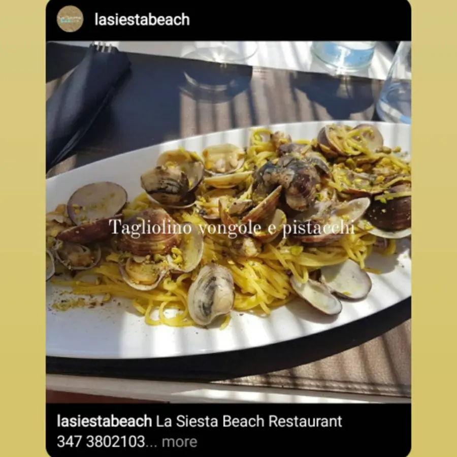 creation thumb for Vongole tagliolini
