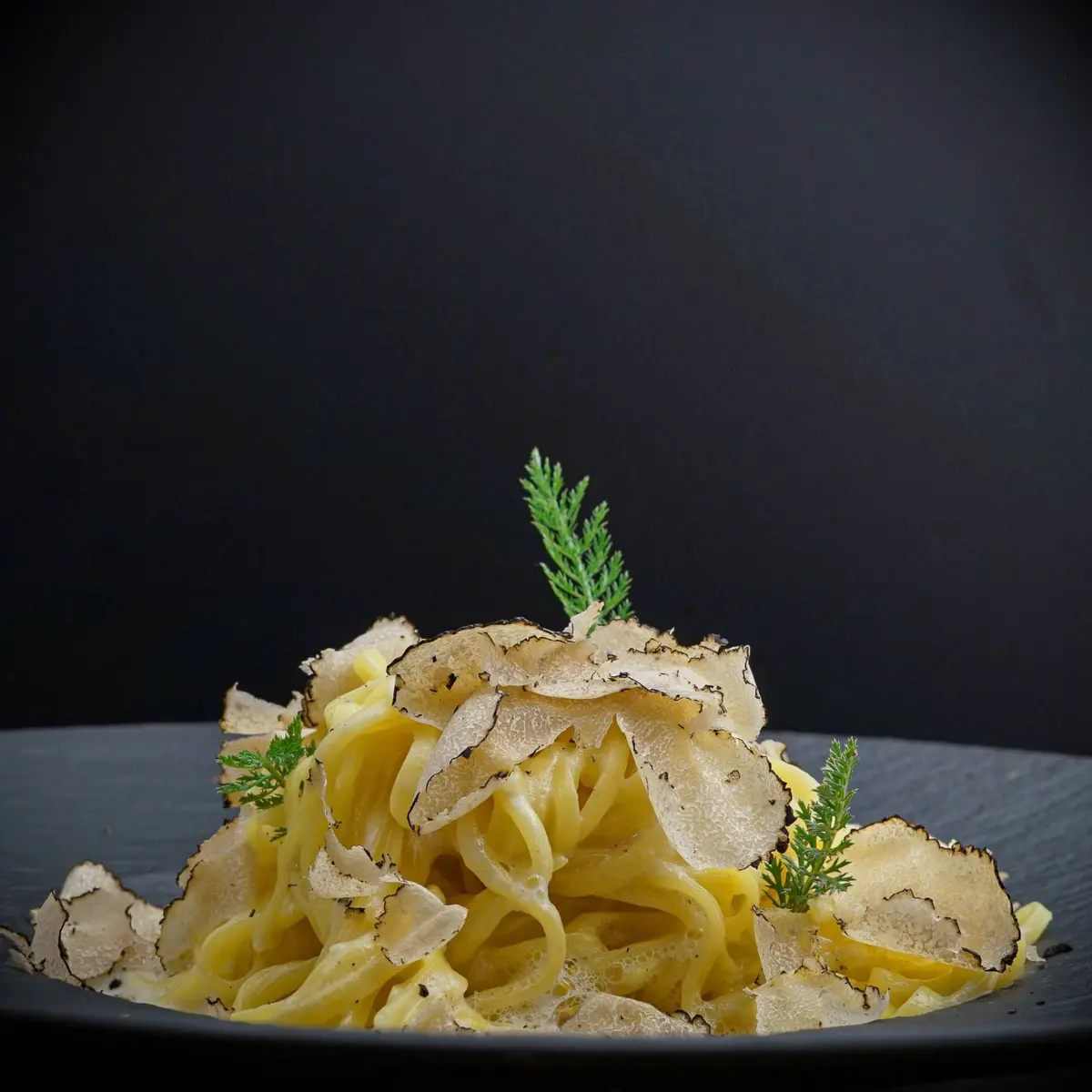 creation thumb for Homemade tagliatelle with summer truffle