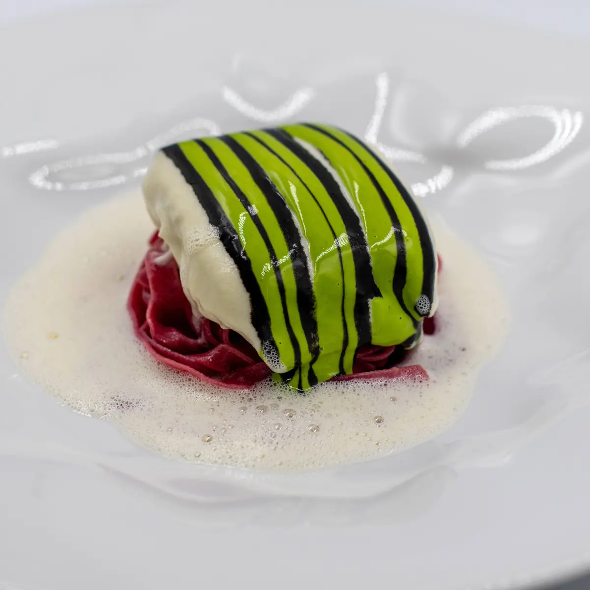 creation thumb for Bacalao/remolacha/café/salvia