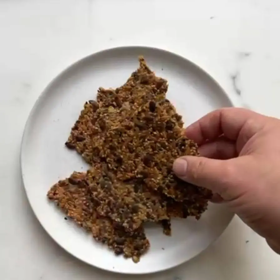 creation thumb for Sourdough seed crackers