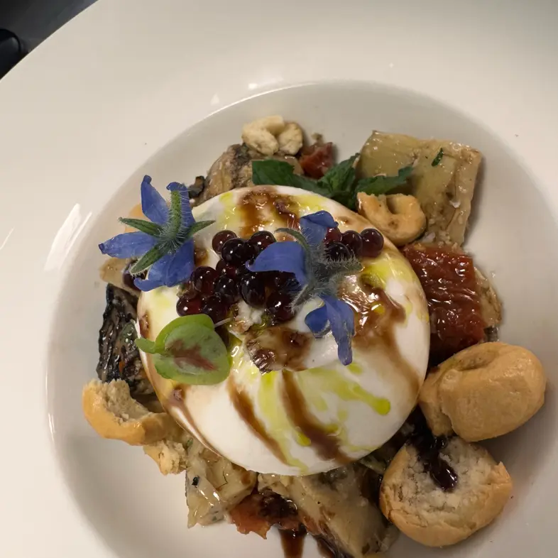 creation thumb for Burrata, carciofo & tarallo