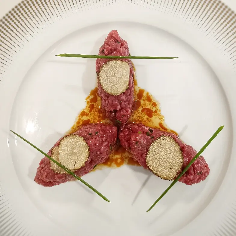 creation thumb for Wagyu tartare with ponzu sauce