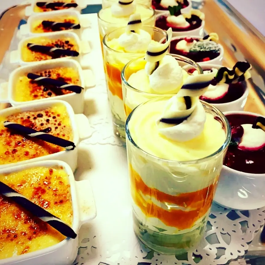 creation thumb for Dessertplatte aus dem Kurs