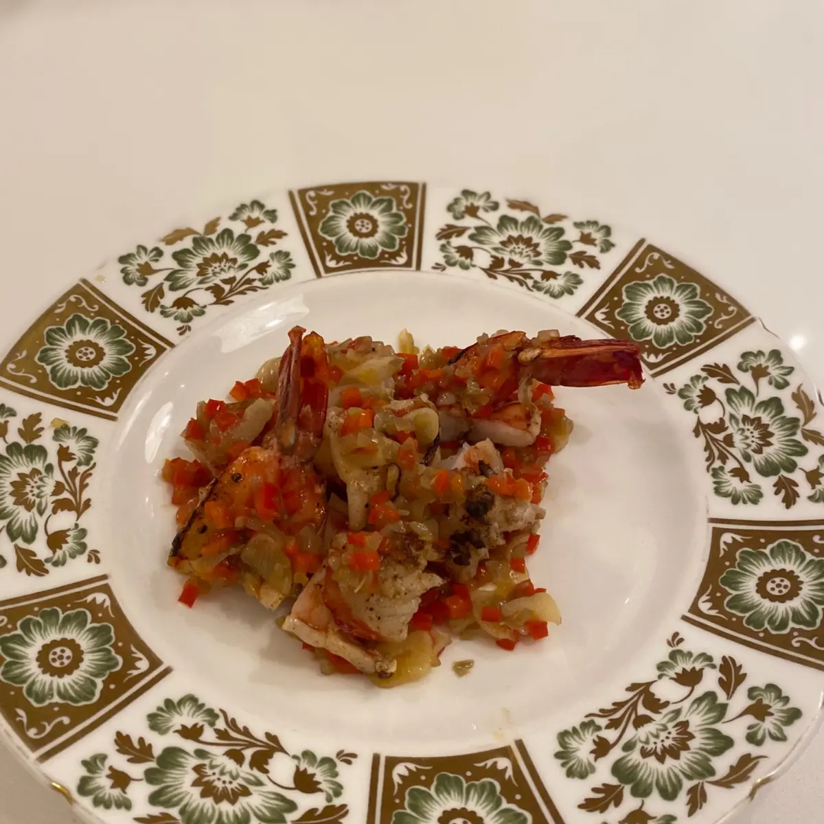 creation thumb for Jumbo garlic prawns