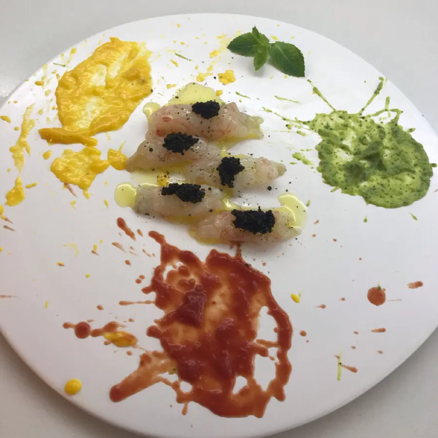 creation thumb for Tavolozza di scampi
