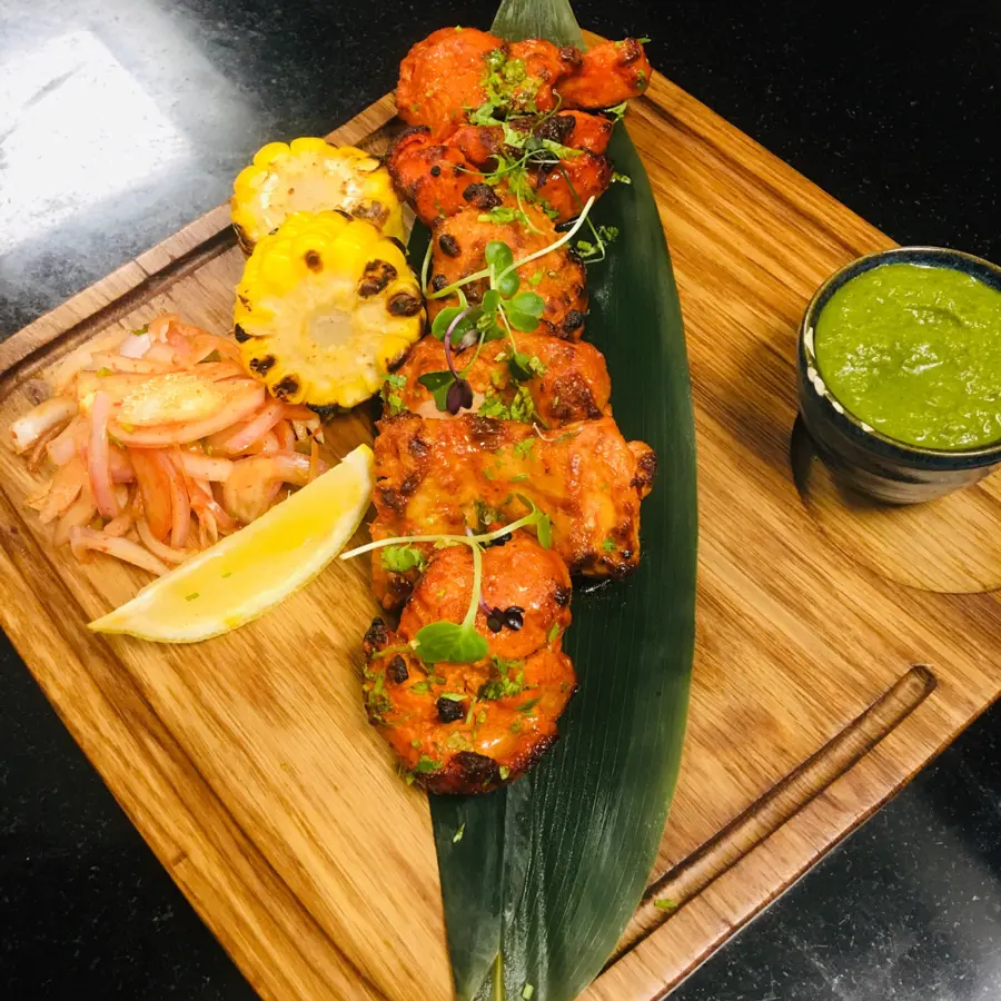 creation thumb for Chicken marinated in yoghurt and grounded spices