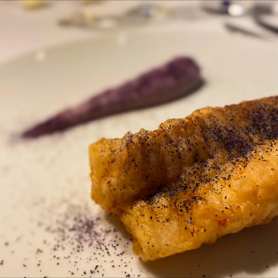 creation thumb for Cod fried in a delicate crust.