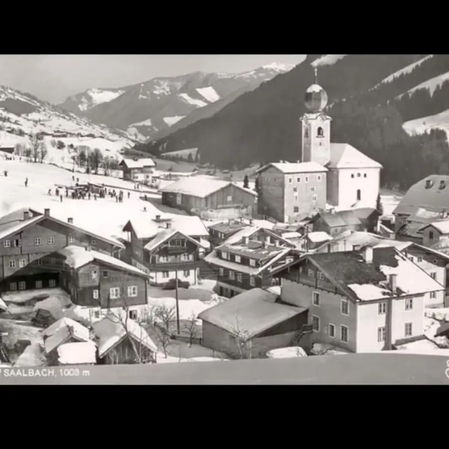 creation thumb for Saalbach, damals und heute!