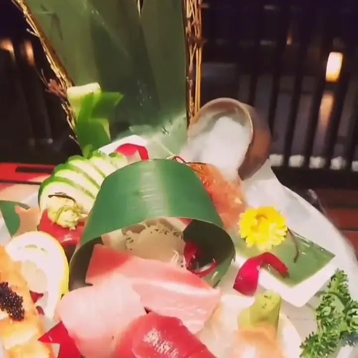 creation thumb for Assorted sashimi platter