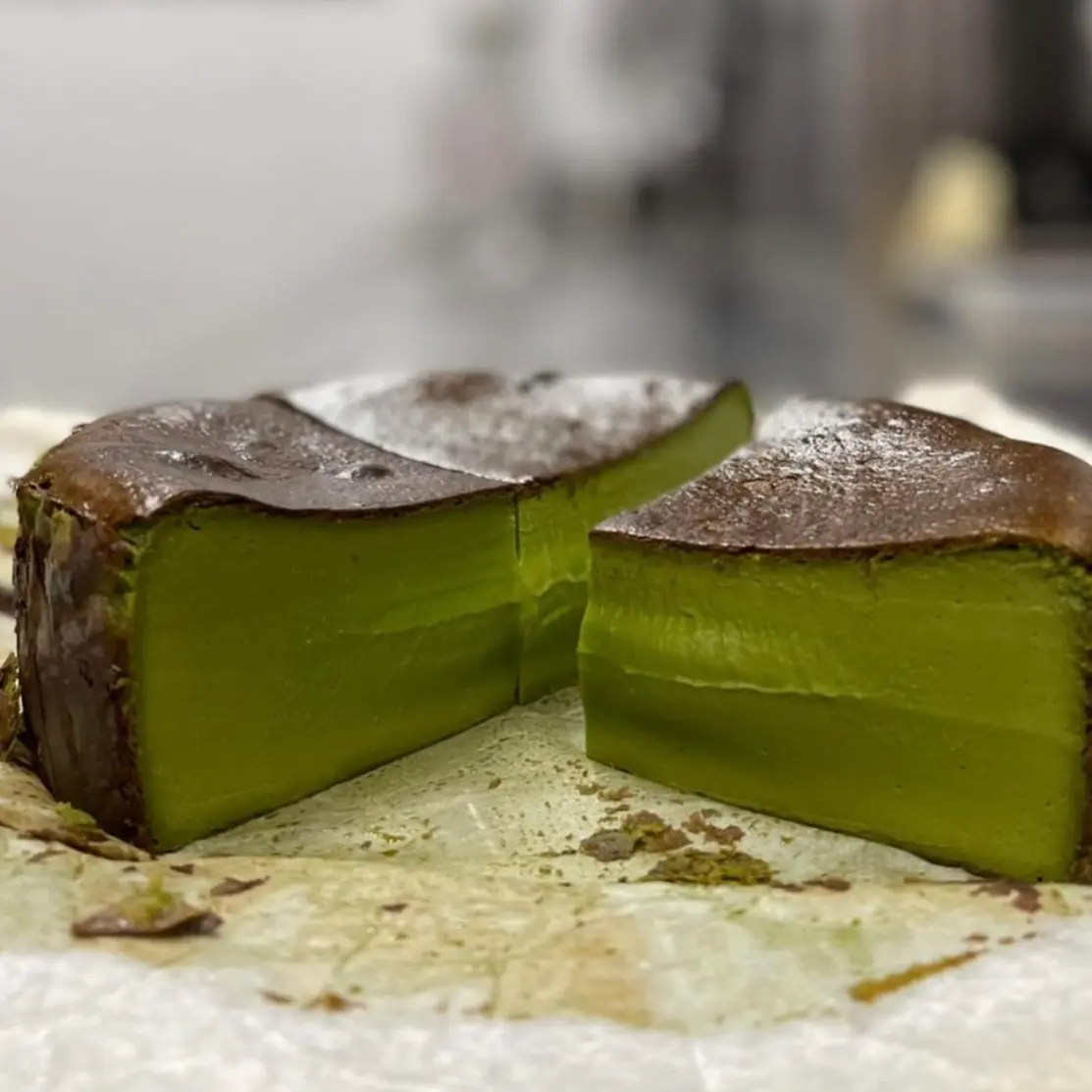 creation thumb for Matcha Basque Cheese Cake