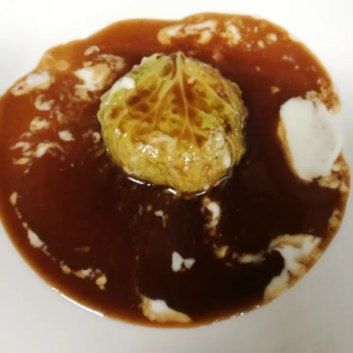 creation thumb for Cabbage stuffed with Partridge