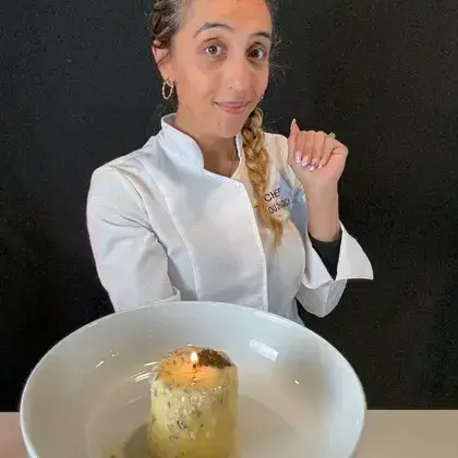 creation thumb for Candle with Herbs and Caviar Notes