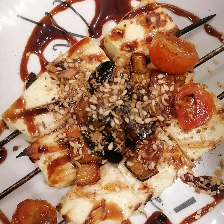 creation thumb for Grilled Halloumi cheese 😋♥