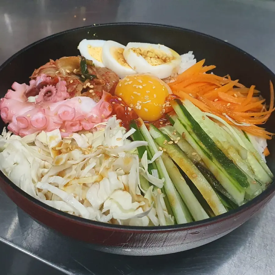 creation thumb for Bibimbap octopus