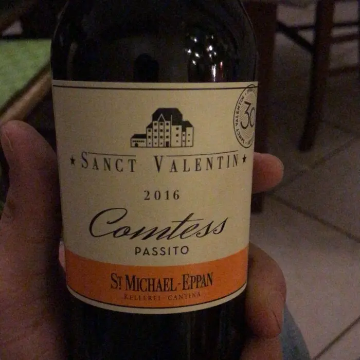 creation thumb for Passito Gewurtztraminer