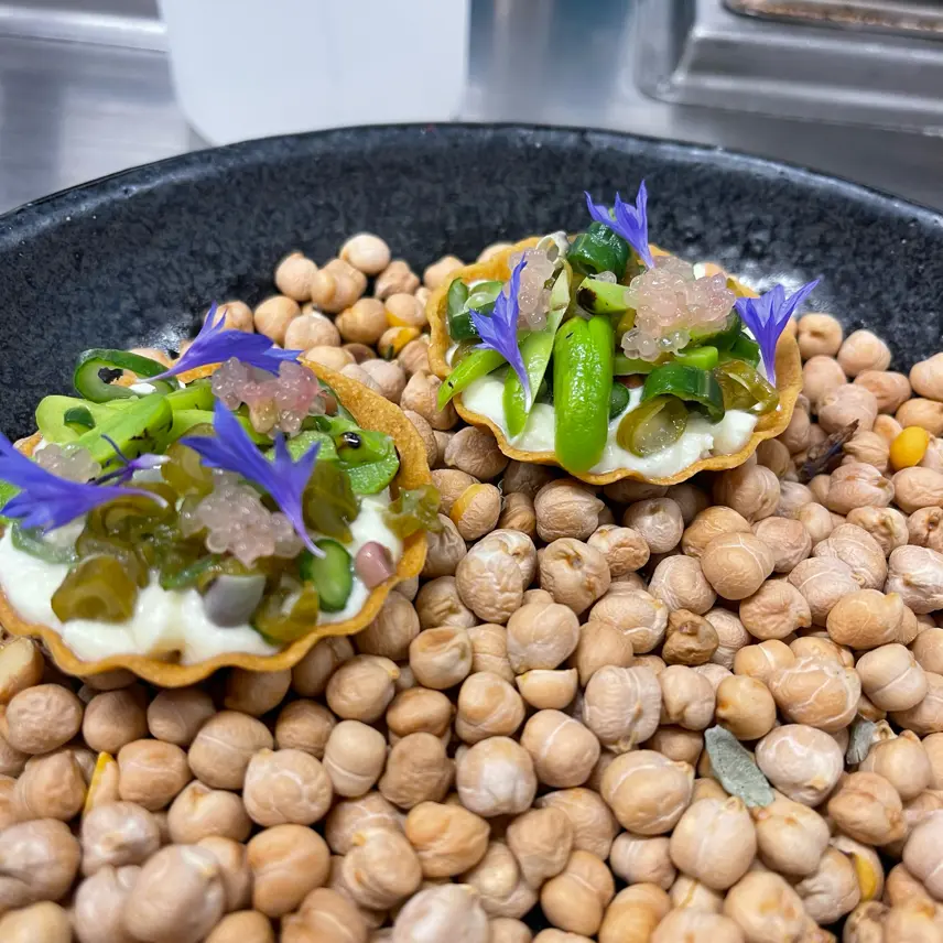 creation thumb for Tartelettes mascarpone citron caviar