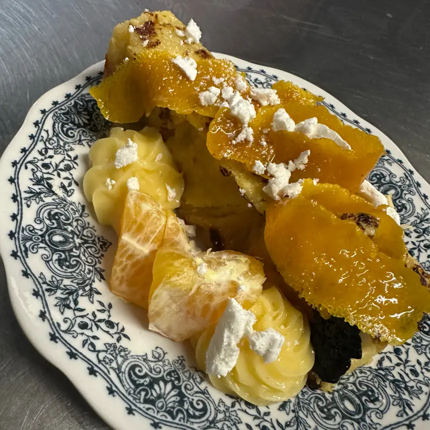 creation thumb for Foccacia Perdu, Lemon Curd et Écorce confite